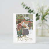 オランダのお子様 – A Christmas Greet シーズンポストカード (スタンド正面)