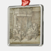 オランダのインテリア1617年 メタルオーナメント (左)