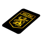 オランダのエンブレム マグネット (左側)