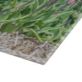 オランダのガラスの畑のチューリップ カッティングボード (角)