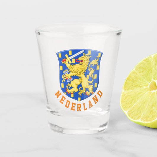 オランダのコート ショットグラス (正面)