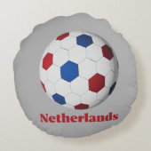 オランダのサッカー ラウンドクッション (裏面)