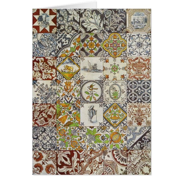 オランダのタイル (正面)