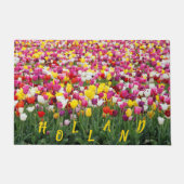 オランダのチューリップ ドアマット (正面)