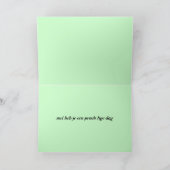 オランダのハッピーバースデーカード カード (内部)