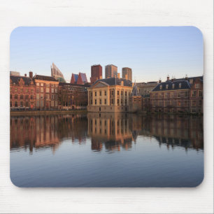 オランダのハーグのスカイライン マウスパッド