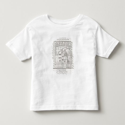 オランダのパリの庭のリーグの選手、か領主の邸宅、 トドラーTシャツ (正面)