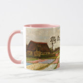 オランダのフラワーベッドbyヴァンゴッホハッピーモーニング マグカップ (左)