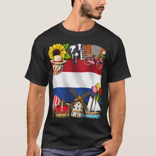 オランダのプライド Tシャツ (正面)