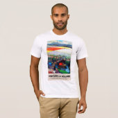 オランダのプリンテンプス〜スピンタイム Tシャツ (正面フル)