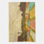 オランダのヴィンセント・ヴァン・ゴッホ・フラワーベッド キッチンタオル (縦)