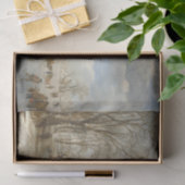 オランダのヴィンテージクリスマスティッシュペーパー冬 薄葉紙 (ギフト)