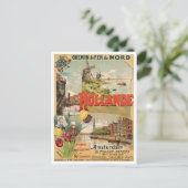 オランダのヴィンテージ旅行はがき ポストカード (スタンド正面)