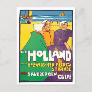 オランダのヴィンテージ旅行はがき ポストカード