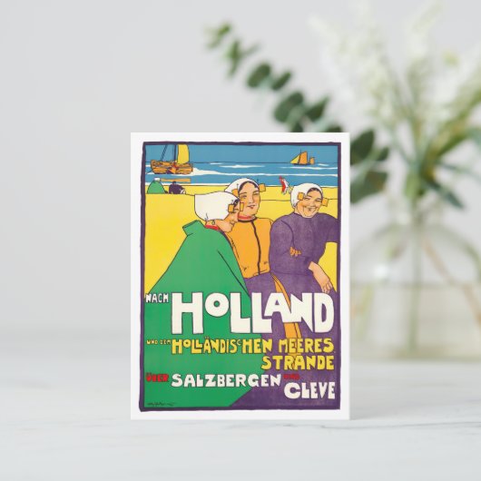 オランダのヴィンテージ旅行はがき ポストカード (スタンド正面)