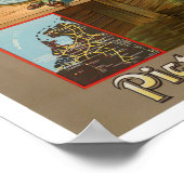 オランダのヴィンテージ旅行ポスター ポスター (角)