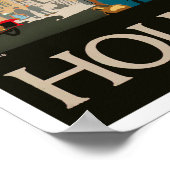 オランダのヴィンテージ旅行ポスター ポスター (角)