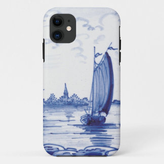オランダの伝統的で青いタイル iPhone 11 ケース