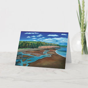 オランダの入江、エドワードIsland- Watercolor王子 カード