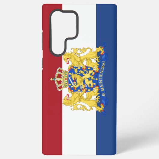 オランダの国旗のスマホケース SAMSUNG GALAXYケース (裏面)