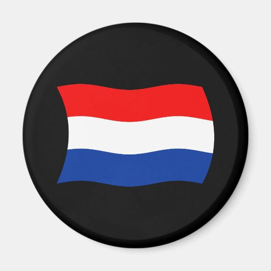 オランダの国旗マグネット マグネット (正面)