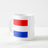 オランダの国旗 コーヒーマグカップ (正面左)