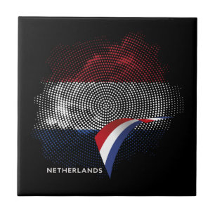 オランダの国旗 タイル