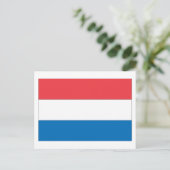 オランダの国旗 ポストカード (スタンド正面)