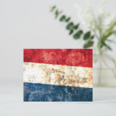 オランダの国旗 ポストカード (スタンド正面)