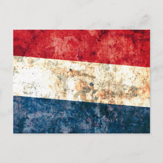 オランダの国旗 ポストカード (正面)