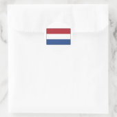 オランダの国旗 ラウンドシール (バッグ)