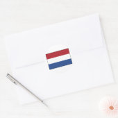 オランダの国旗 ラウンドシール (封筒)
