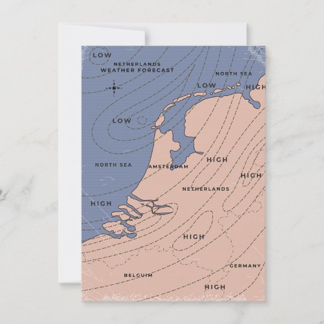 オランダの天気予報 (正面)