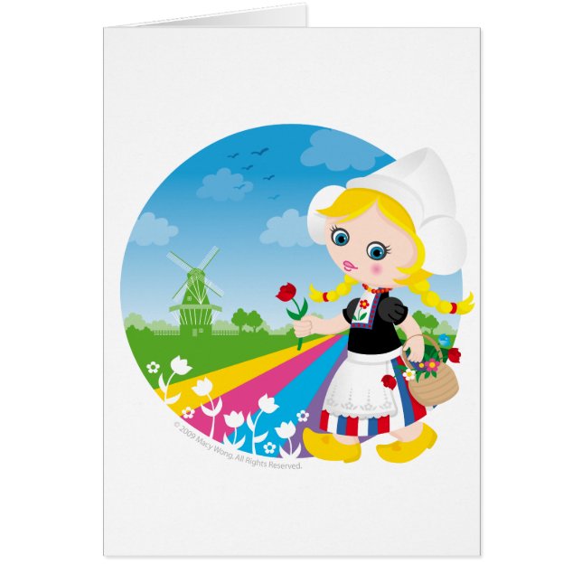 オランダの女の子 (正面)