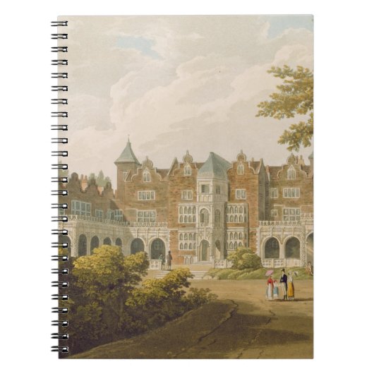 オランダの家、右の立派なLoの座席 ノートブック (正面)