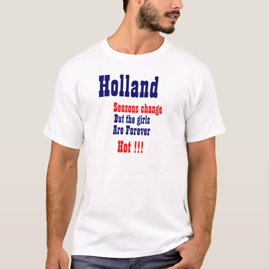オランダの少女 Tシャツ (正面)