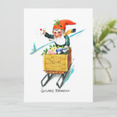 オランダの新年Gelukkig Nieuwjaar シーズンカード (スタンド正面)