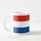 オランダの旗のコーヒー・マグ コーヒーマグカップ (左)