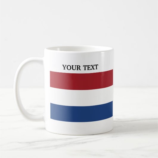 オランダの旗 コーヒーマグカップ (左)