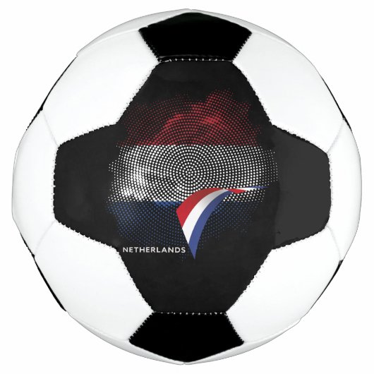 オランダの旗 サッカーボール (正面)