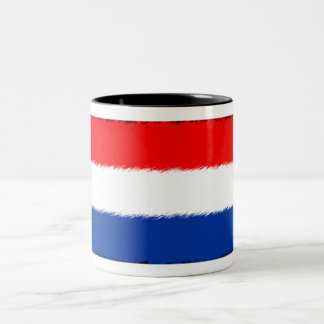 オランダの旗 ツートーンマグカップ