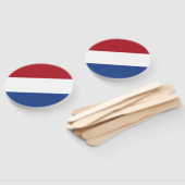 オランダの旗 ハンドファン (組立なし)