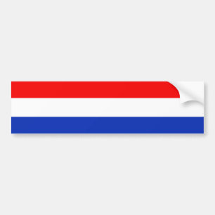オランダの旗 バンパーステッカー