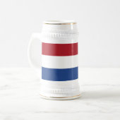オランダの旗 ビールジョッキ (正面左)
