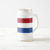 オランダの旗 ビールジョッキ (正面右)