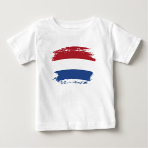 オランダの旗 ベビーTシャツ