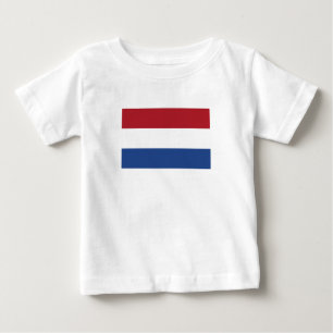 オランダの旗 ベビーTシャツ