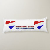 オランダの旗 ボディピロー (裏面)