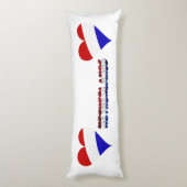 オランダの旗 ボディピロー (裏面 (縦))