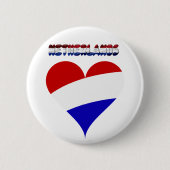 オランダの旗 缶バッジ (正面)